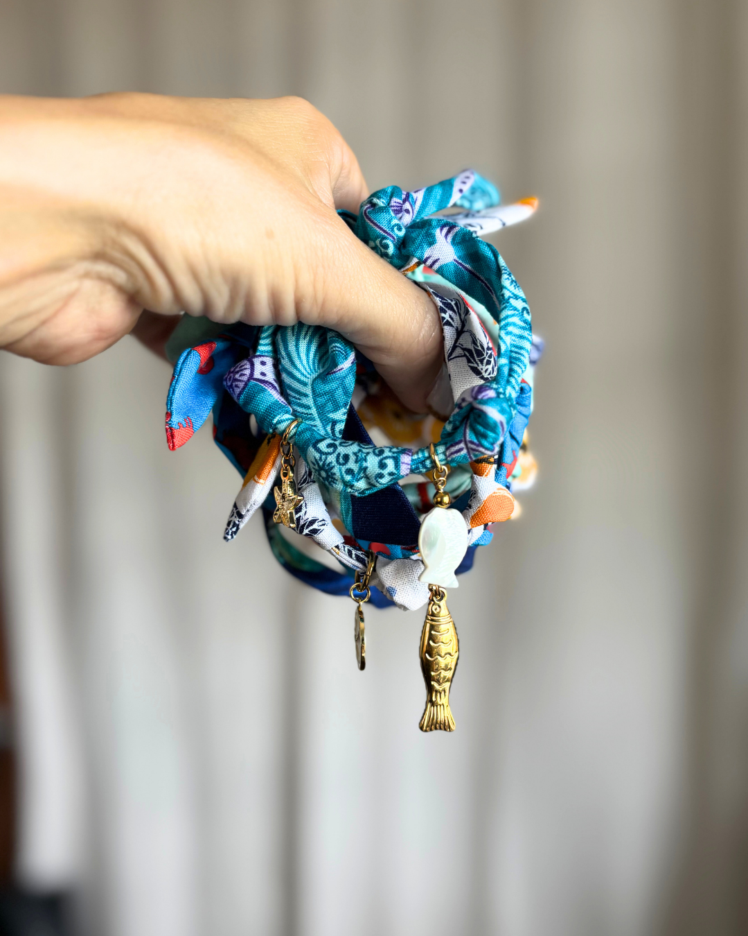 Scarf Bracelet - Pulseras de Tela