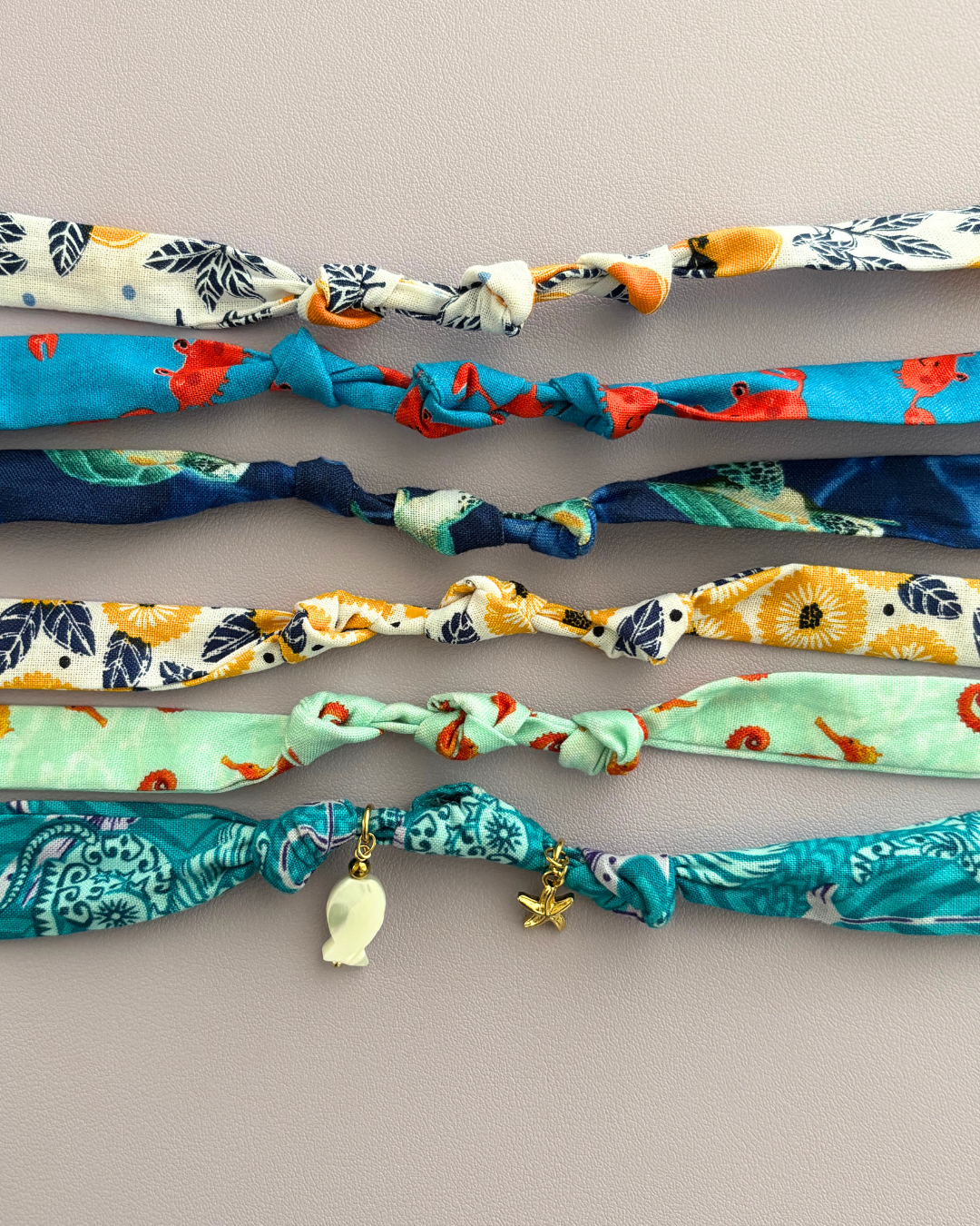 Scarf Bracelet - Pulseras de Tela