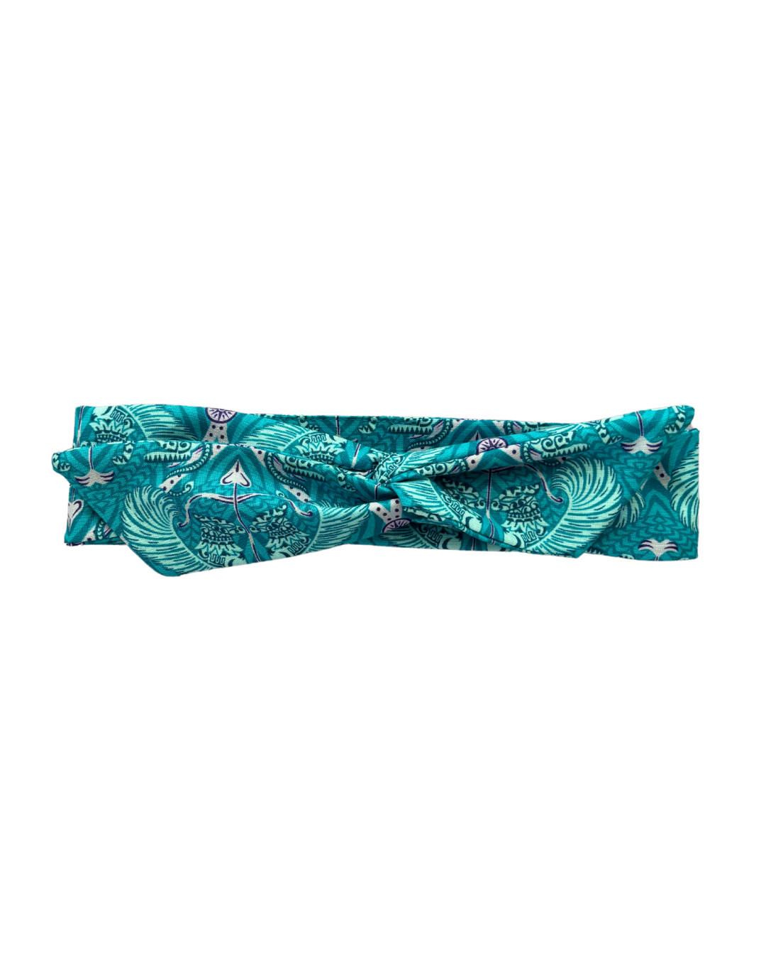 Turquesa- Wire Headband (Bandana con Alambre)