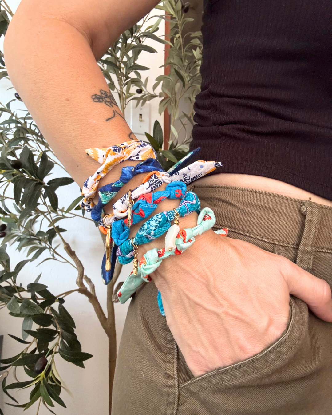 Pulseras Bandana