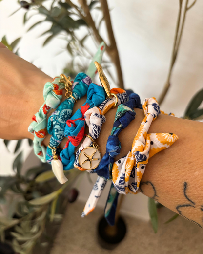 Scarf Bracelet - Pulseras de Tela
