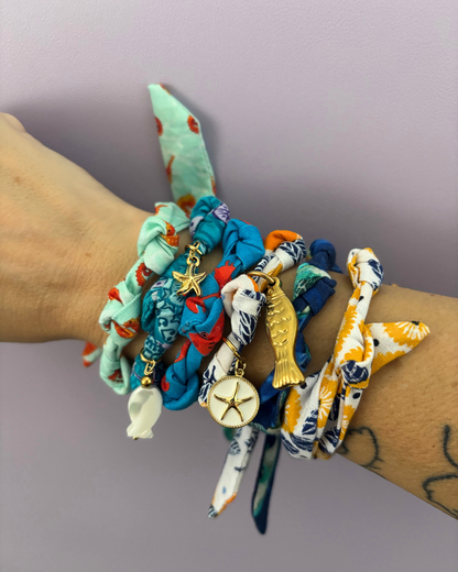 Scarf Bracelet - Pulseras de Tela