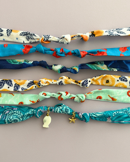 Scarf Bracelet - Pulseras de Tela