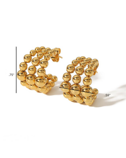Amira Gold Earrings