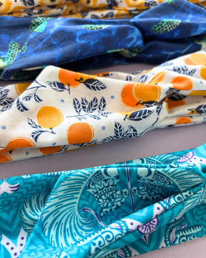 Turquesa- Wire Headband (Bandana con Alambre)