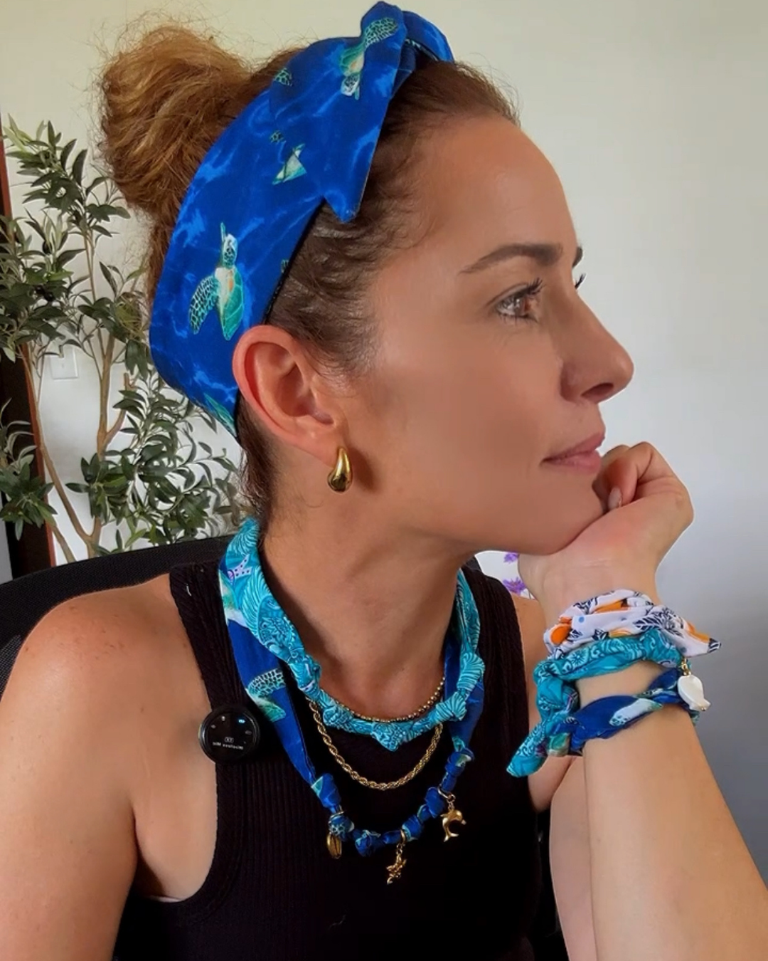 Tortugas - Wire Headband (Bandana con Alambre)