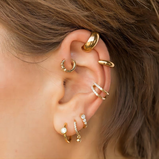 Zoé Ear Cuff Thin and Wide